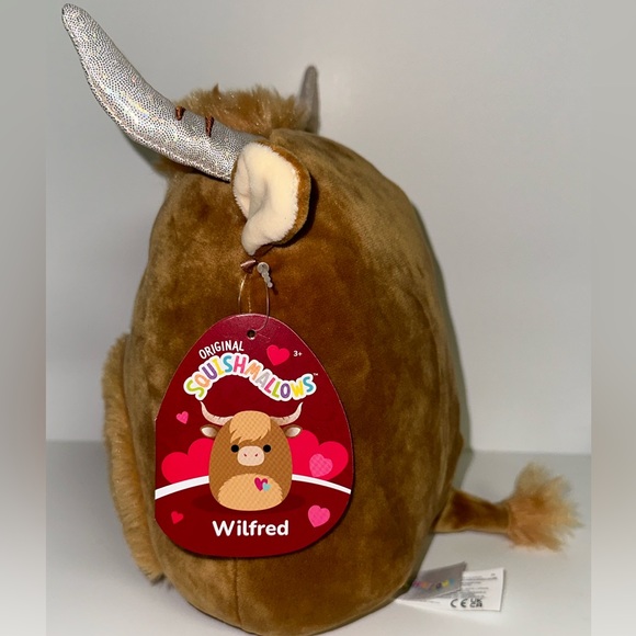 8" Wilfred the Highland Cow 2023 Valentines Squishmallow - Picture 2 of 5